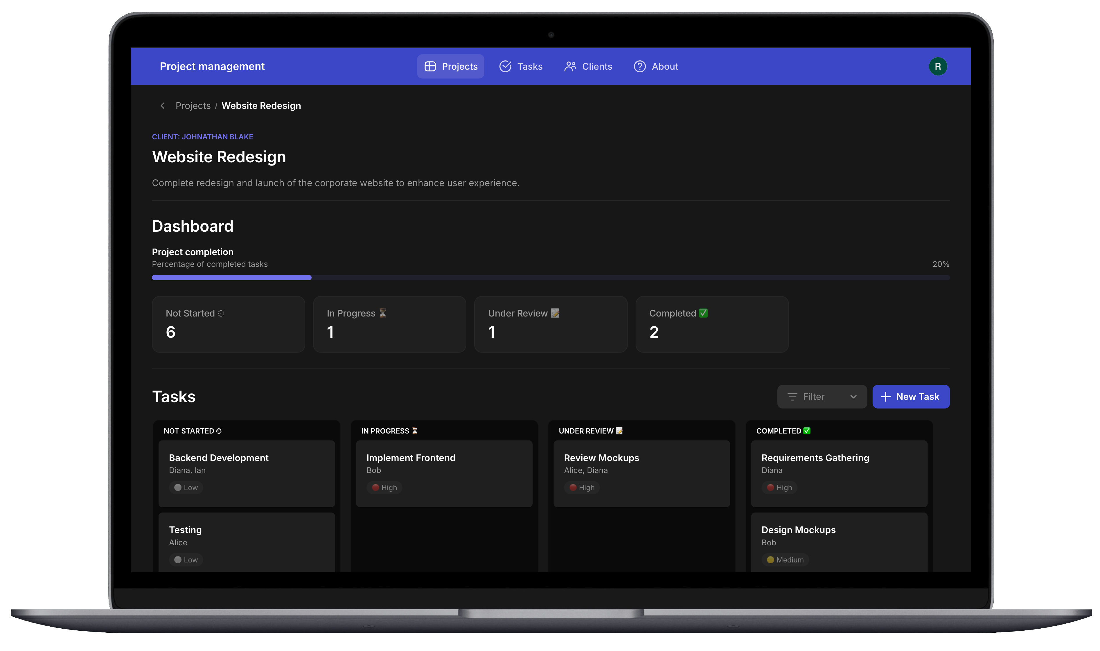 Project Management Hub